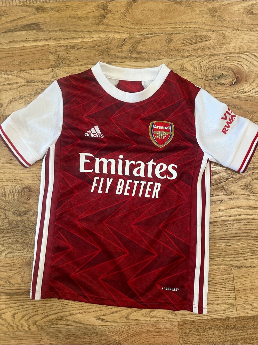 adidas Arsenal Kids' Soccer Jersey - Red & White